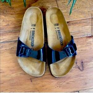 Birkenstock Madrid Patent NWOB 38